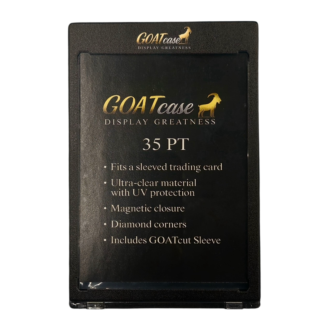 GOATcase Premium 35pt Magnetic Black One Touch Holder with Penny Sleeve