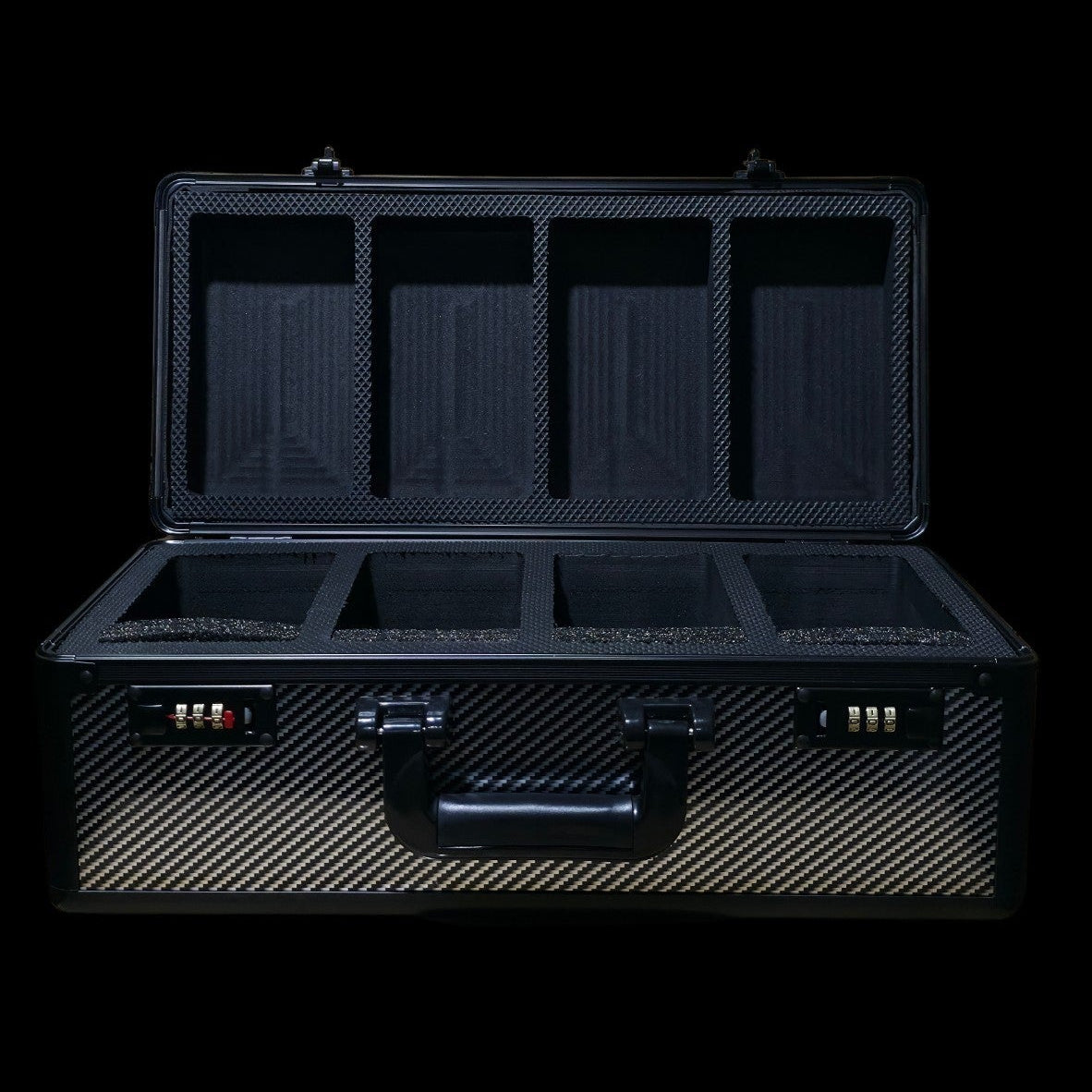 GOATcase APEX 4-Row Carbon Edition Premium Graded Card Storage & Display Case