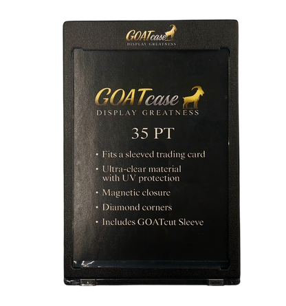 GOATcase Premium 35pt Magnetic Black One Touch Holder with Penny Sleeve