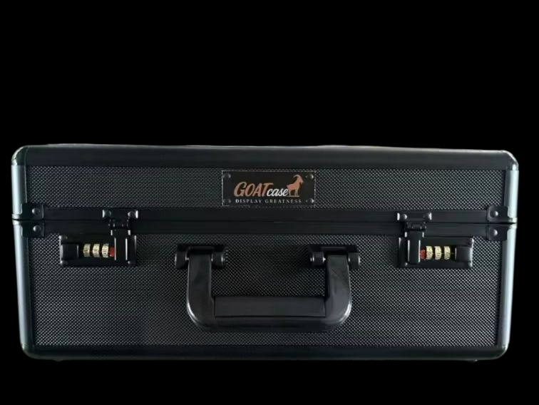 GOATcase APEX Series 4-Row Graded Card Storage Case with Transparent PSA Slab Display