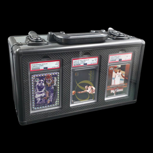 GOATcase ZENITH Series Graded Card Storage Case with Transparent PSA Slab Display