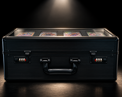 GOATcase APEX 4-Row Black Ribbon Edition Premium Graded Card Storage & Display Case