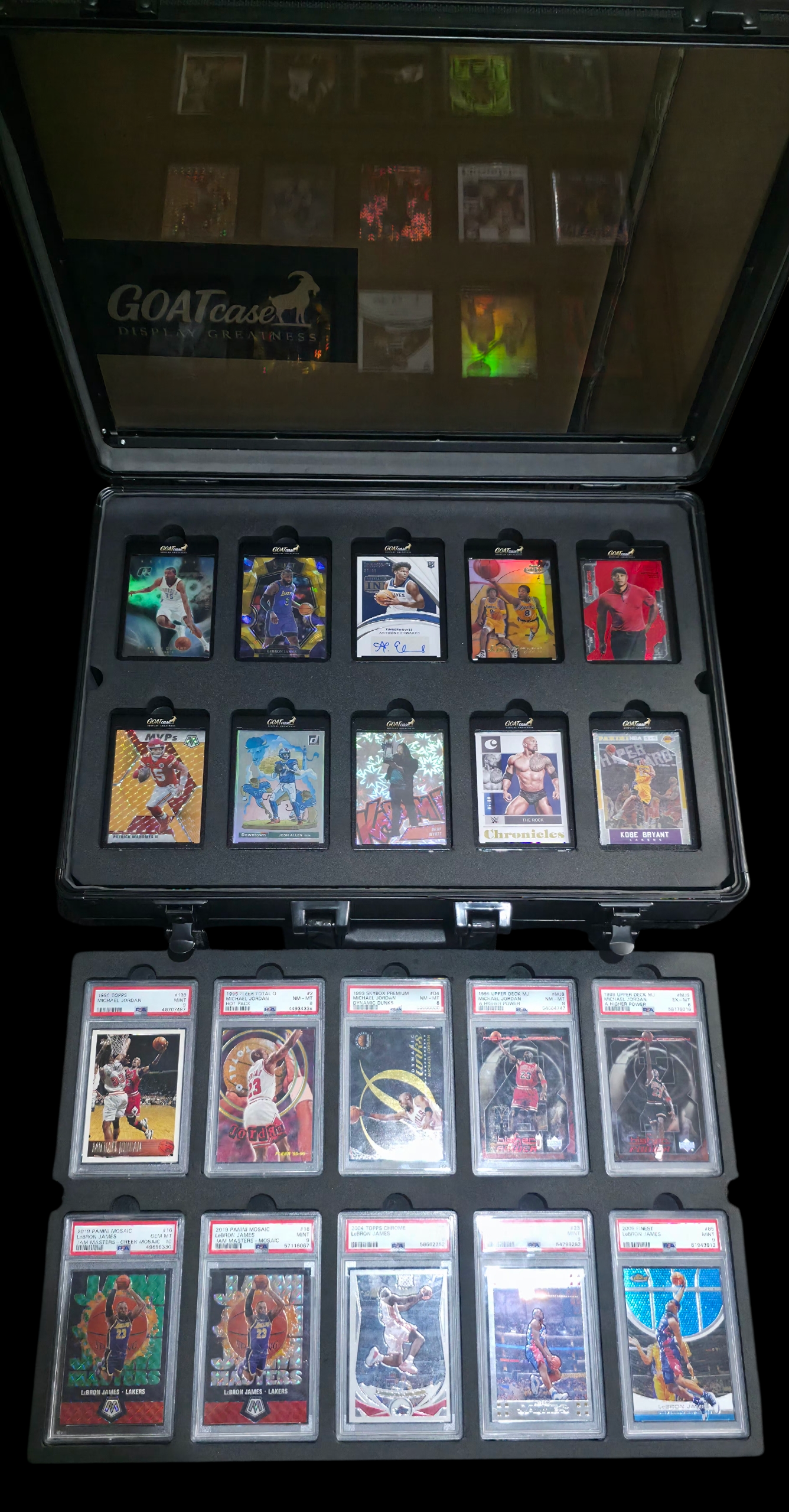 GOATcase APEX Series 3-Level PSA, BGS Graded Card & One-Touch Display Case