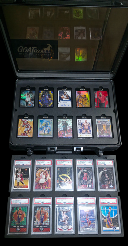 GOATcase APEX Series 3-Level PSA, BGS Graded Card & One-Touch Display Case